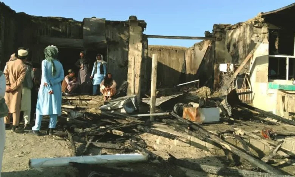 پاکستان اهدافی را در افغانستان هدف قرار داد