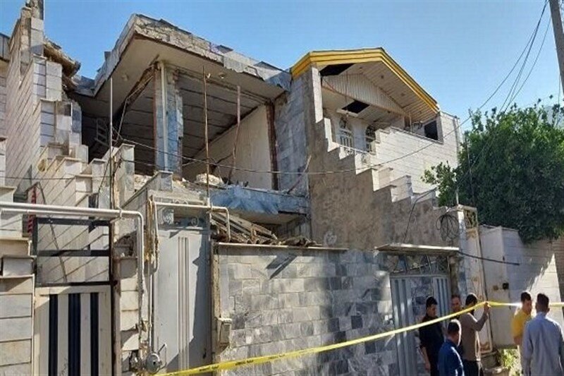 انفجار و آتشسوزی ساختمان مسکونی ۵ طبقه در جنوب تهران