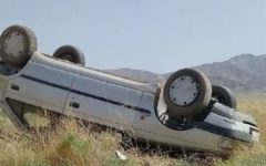 واژگونی خودرو در نرماشیر یک کشته و ۴ مصدوم بر جای گذاشت