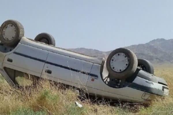 واژگونی خودرو در نرماشیر یک کشته و ۴ مصدوم بر جای گذاشت