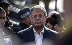 انتشار ویدیوی آزار اسیران فلسطینی توسط بن گویر