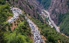 منظر فرهنگی- طبیعی هزارچم جاده چالوس ثبت ملی می شود