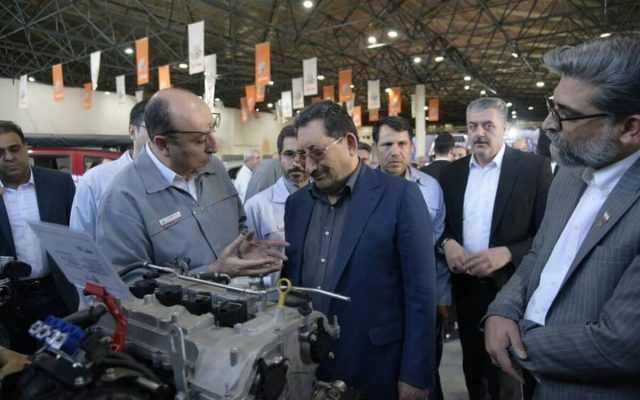 مراسم افتتاح خط آریا و رونمایی از ۳ محصول جدید گروه خودروسازی سایپا برگزار شد