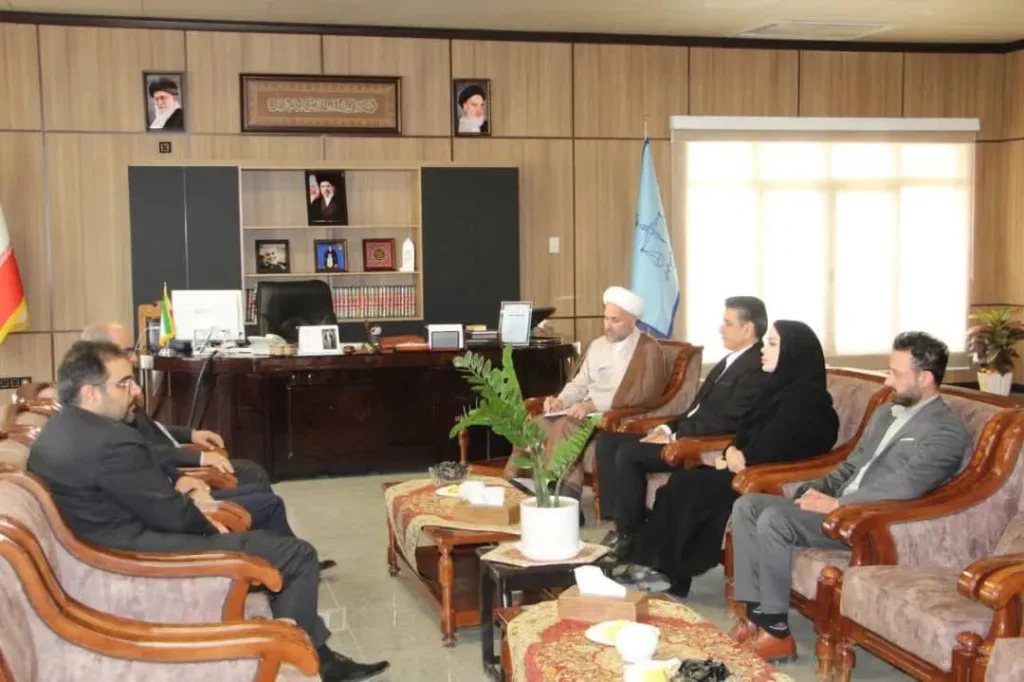 دیدار جمعی از مسئولان و مدیران استان با رئیس کل دادگستری کرمانشاه
