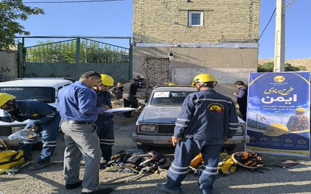چهارمین مانور جهادی «ایمن» در بیجار برگزار شد