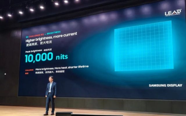 سامسونگ درخشان‌ترین نمایشگر OLED موبایل را معرفی کرد