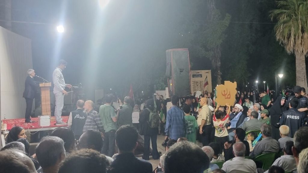 صدونودوششمین تجمع شبانه لامرد با حضور بقایی برگزار شد