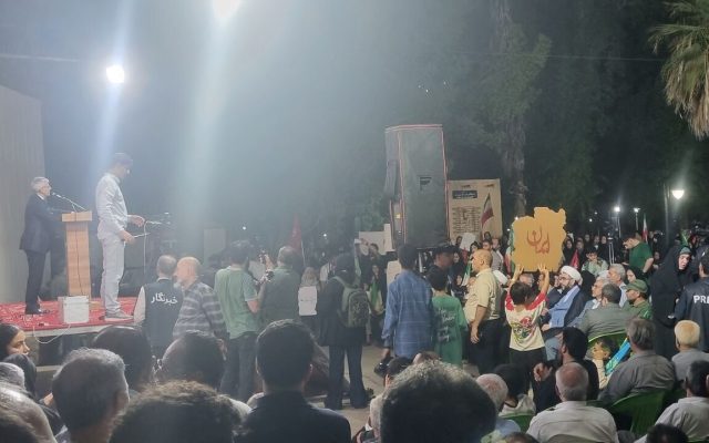 صدونودوششمین تجمع شبانه لامرد با حضور بقایی برگزار شد