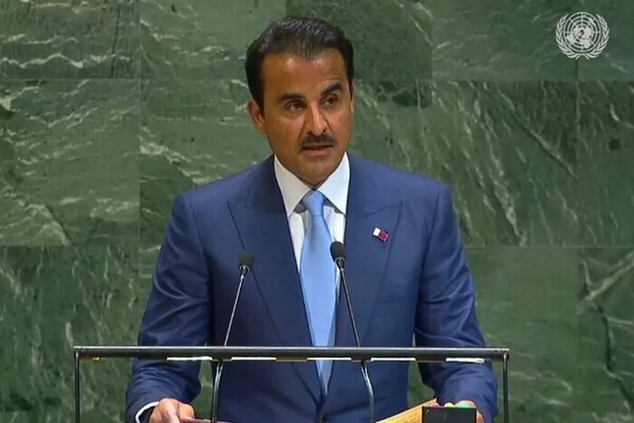 تاکید امیر قطر بر نقش میانجیگری در منطقه