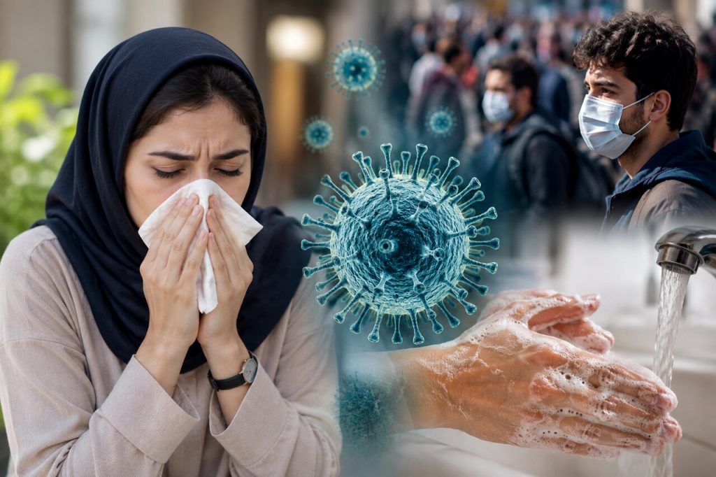 افزایش خطر آنفلوانزا و کرونا با سرد شدن هوا در اردبیل