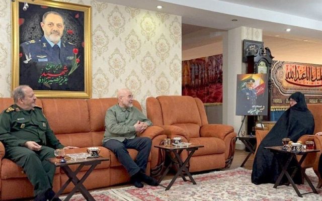 تجلیل قالیباف از مقام شامخ شهیدان نصیرزاده و خادمی