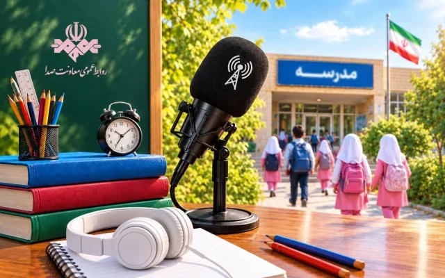 زنگ مهر با صدای رادیو به صدا درمی‌آید