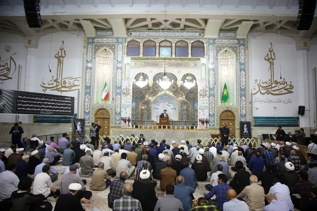 مراسم بزرگداشت آیت الله شبیری زنجانی از سوی نهادهای حوزوی برگزار شد