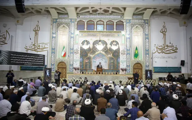مراسم بزرگداشت آیت الله شبیری زنجانی از سوی نهادهای حوزوی برگزار شد