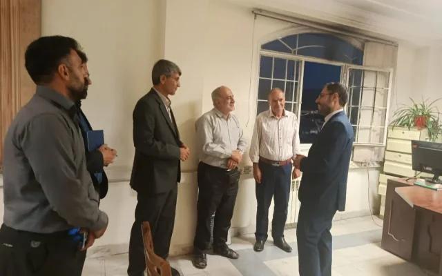 بازدید رئیس کل دادگستری استان کردستان از مجتمع شورای حل اختلاف شهرستان سنندج