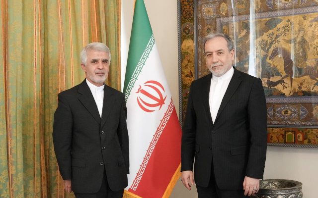 دیدار سرکنسول جدید جمهوری اسلامی ایران در کربلا با وزیر امور خارجه