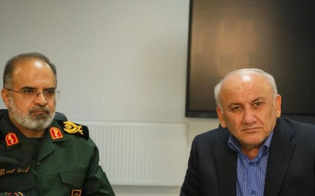 دیدار استاندار با فرمانده سپاه کربلا و تأکید بر هم‌افزایی برای خدمت‌رسانی به مردم