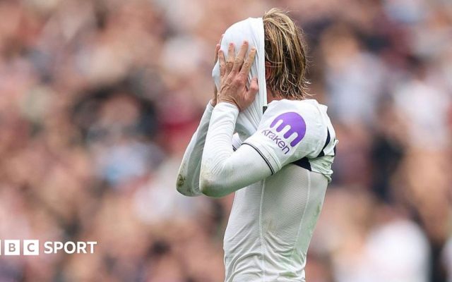 No revival in sight for 'fragile' Spurs after Villa defeat