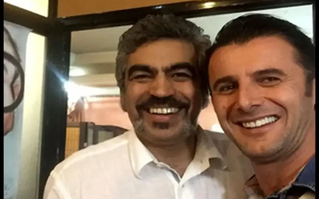 سروش صحت و رضا عطاران با تاکسی میآیند