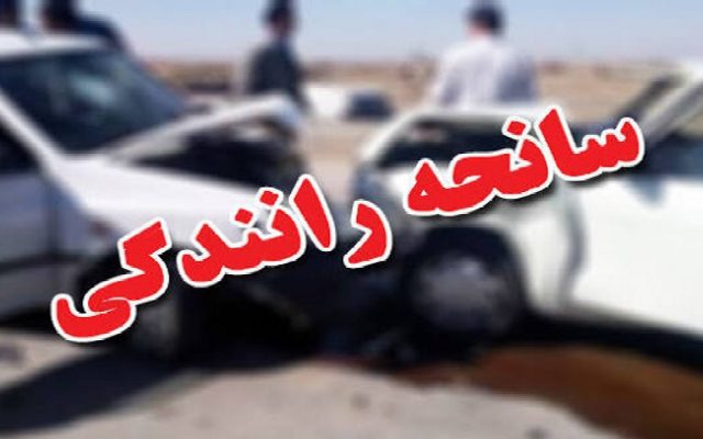 تصادف پراید و پژو در محور باراندوز - پیرانشهر؛ با ۶ مصدوم