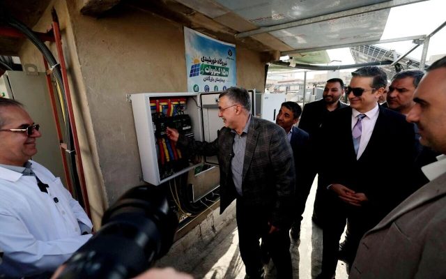کلینیک‌های تخصصی و نیروگاه خورشیدی بیمارستان بازرگانان افتتاح شد