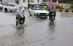بارندگی در۱۰ استان کشور/احتمال وقوع سیل در جنوب شرق