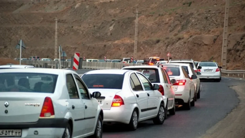 ترافیک سنگین در برخی از محورهای شریانی کشور