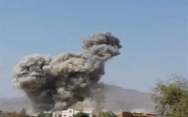 عربستان ۲۶ حمله هوایی به تعز طی ۲۴ ساعت گذشته کرده است
