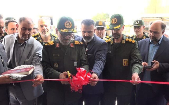 افتتاح درمانگاه شهدای سپاه در تکاب