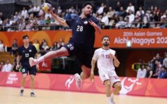 قطر مانع صعود تیم ملی هندبال به مرحله نیمه نهایی شد