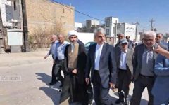 سفر سخنگوی وزارت امور خارجه و جمعی از خبرنگاران بین المللی به لامرد
