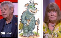 Gruffalo illustrator says rise of AI images 'worrying'