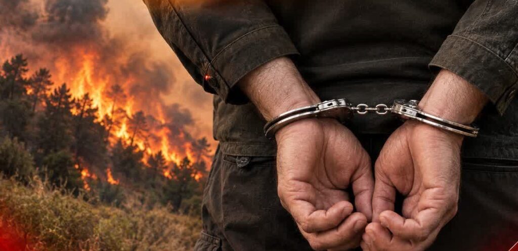 دستگیری عامل آتش‌سوزی ۳۰ هکتار جنگل‌ و مراتع الیگودرز