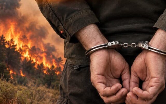 دستگیری عامل آتش‌سوزی ۳۰ هکتار جنگل‌ و مراتع الیگودرز