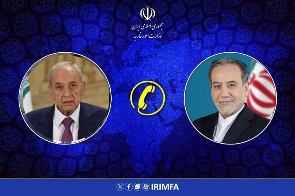 عراقچی و نبیه بری تلفنی گفت‌وگو کردند؛ تأکید بر حمایت ایران از لبنان