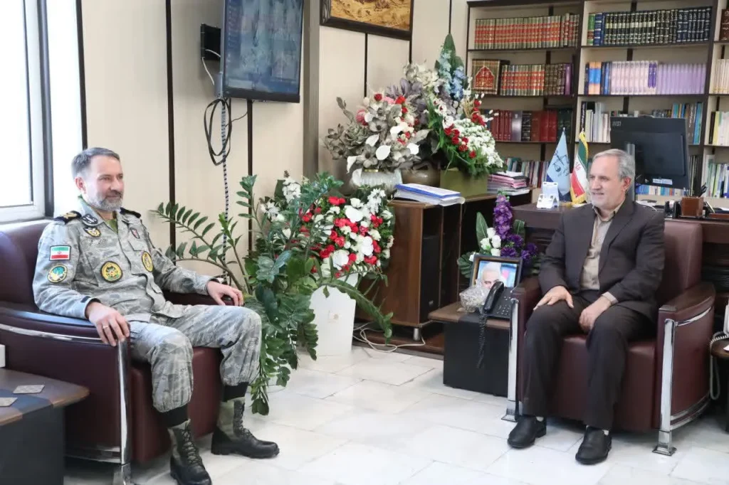 دیدار رئیس کل دادگستری آذربایجان غربی با فرمانده قرارگاه شمالغرب ارتش