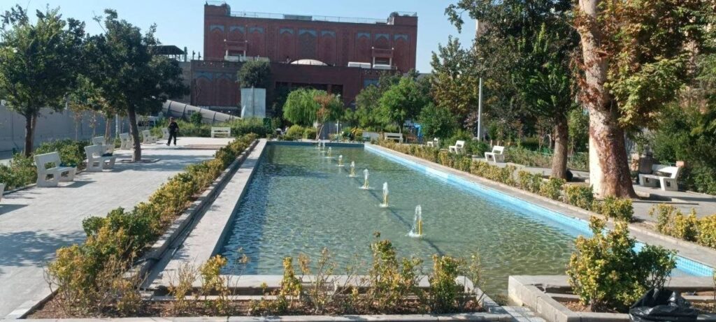 بازسازی آبنمای میدان تاریخی پایتخت پس از ۱۵ سال