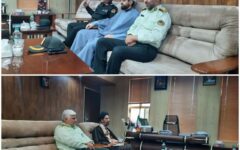 تأکید رئیس کل دادگستری و فرمانده انتظامی چهارمحال و بختیاری بر تقویت تعاملات قضایی و انتظامی