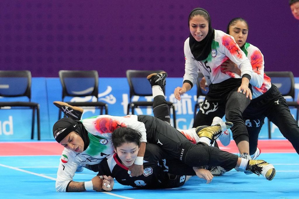 پیروزی تیم ملی کبدی زنان برابر ژاپن با ۴۳ اختلاف امتیاز