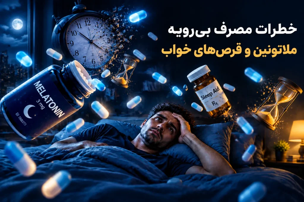 بیخوابی را با قرص اشتباه درمان نکنید؛ ملاتونین واقعا خوابآور است؟