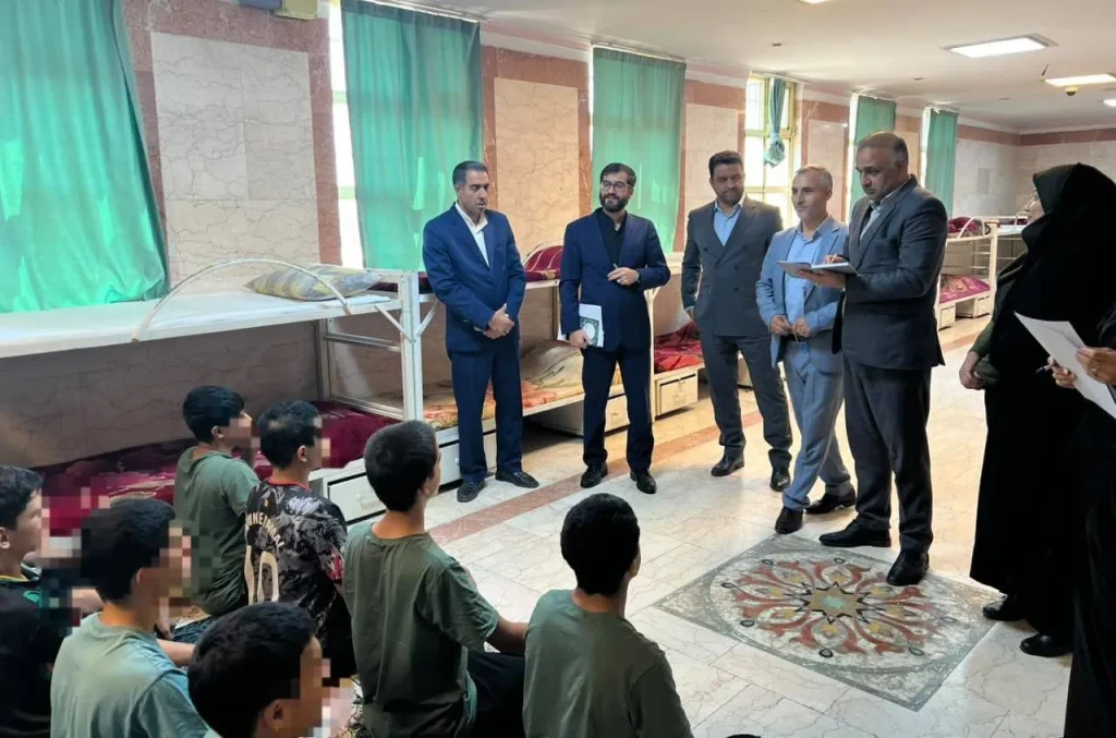 سرپرست معاونت کیفری حوزه ستادی محاکم تهران از کانون اصلاح و تربیت تهران بازدید کرد
