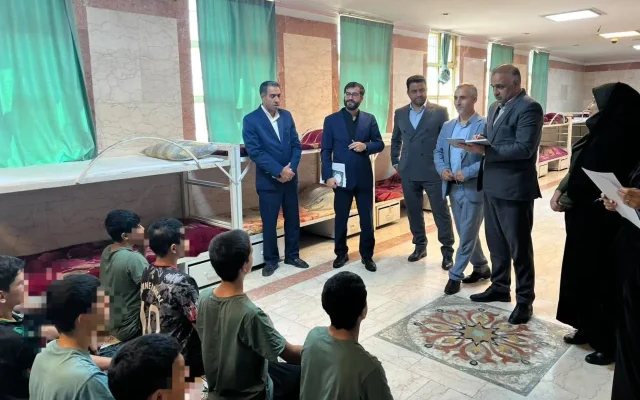 سرپرست معاونت کیفری حوزه ستادی محاکم تهران از کانون اصلاح و تربیت تهران بازدید کرد