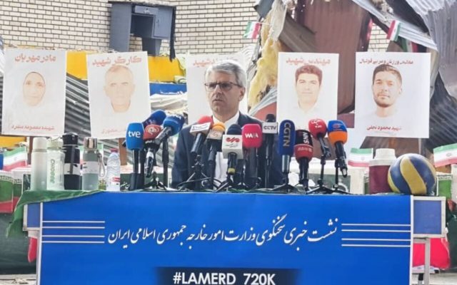 بقایی: حمله آمریکا به مناطق مسکونی لامرد یک جنایت جنگی است