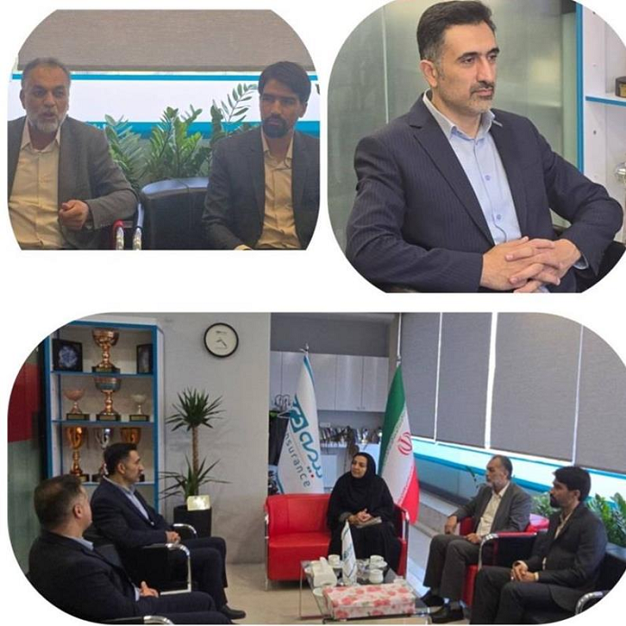 دیدار رئیس بنیاد شهید تربت‌حیدریه با سرپرست مدیریت بیمه دی استان خراسان رضوی/ تأکید بر ارتقای سطح خدمات به خانواده‌های شهدا و ایثارگران