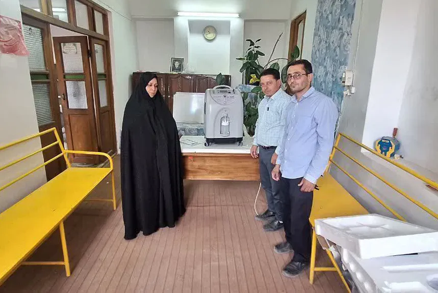 خانواده شهید محمدی هزینه مراسم سالگرد‌ ام‌الشهید را صرف خرید اکسیژن‌ساز کرد