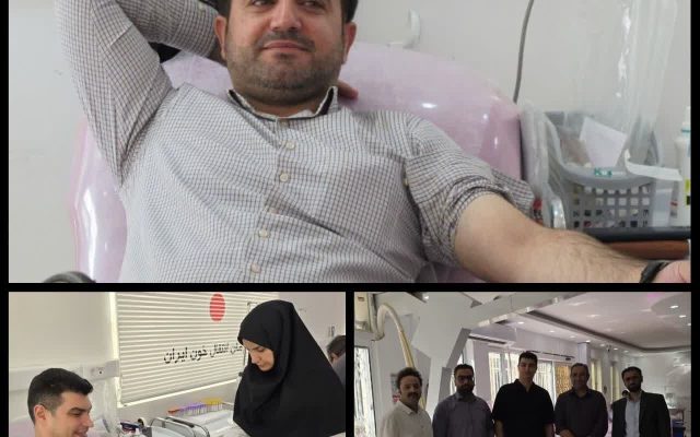اصحاب رسانه خرم آباد پیش قدم اهدای خون شدند