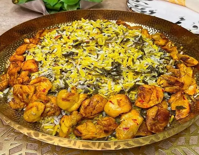 طرز تهیه تاک پلو شاهرودی