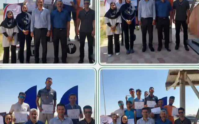 رقابت ورزشکاران کرمانی در مسابقات قهرمانی دو اتلون استان کرمان