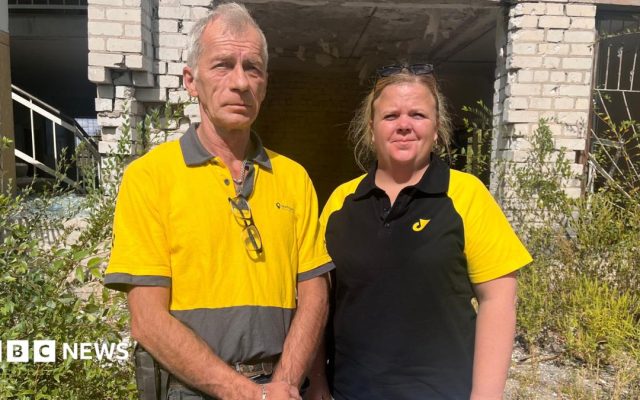 Ukraine's postal workers deliver lifeline under Russian fire