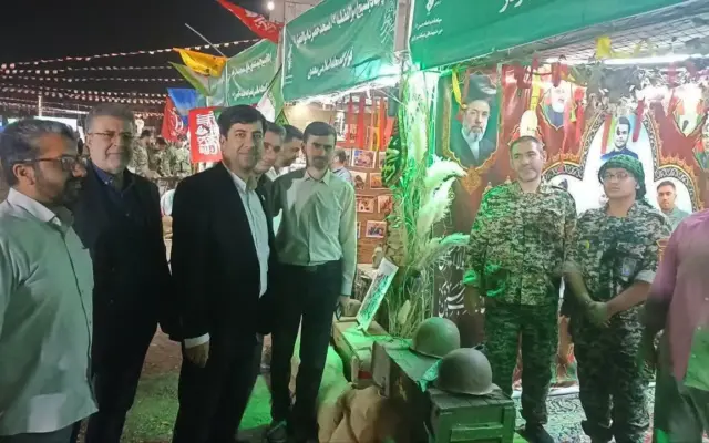 شهردار قزوین از نمایشگاه «تداوم حماسه» بازدید کرد